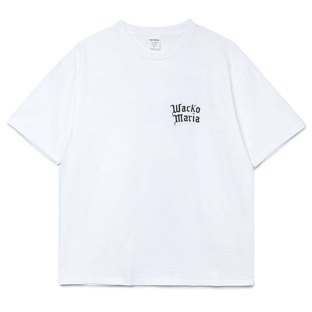 Wacko Maria Washed Heavy Weight Crew Neck (Type 2) Tee | White