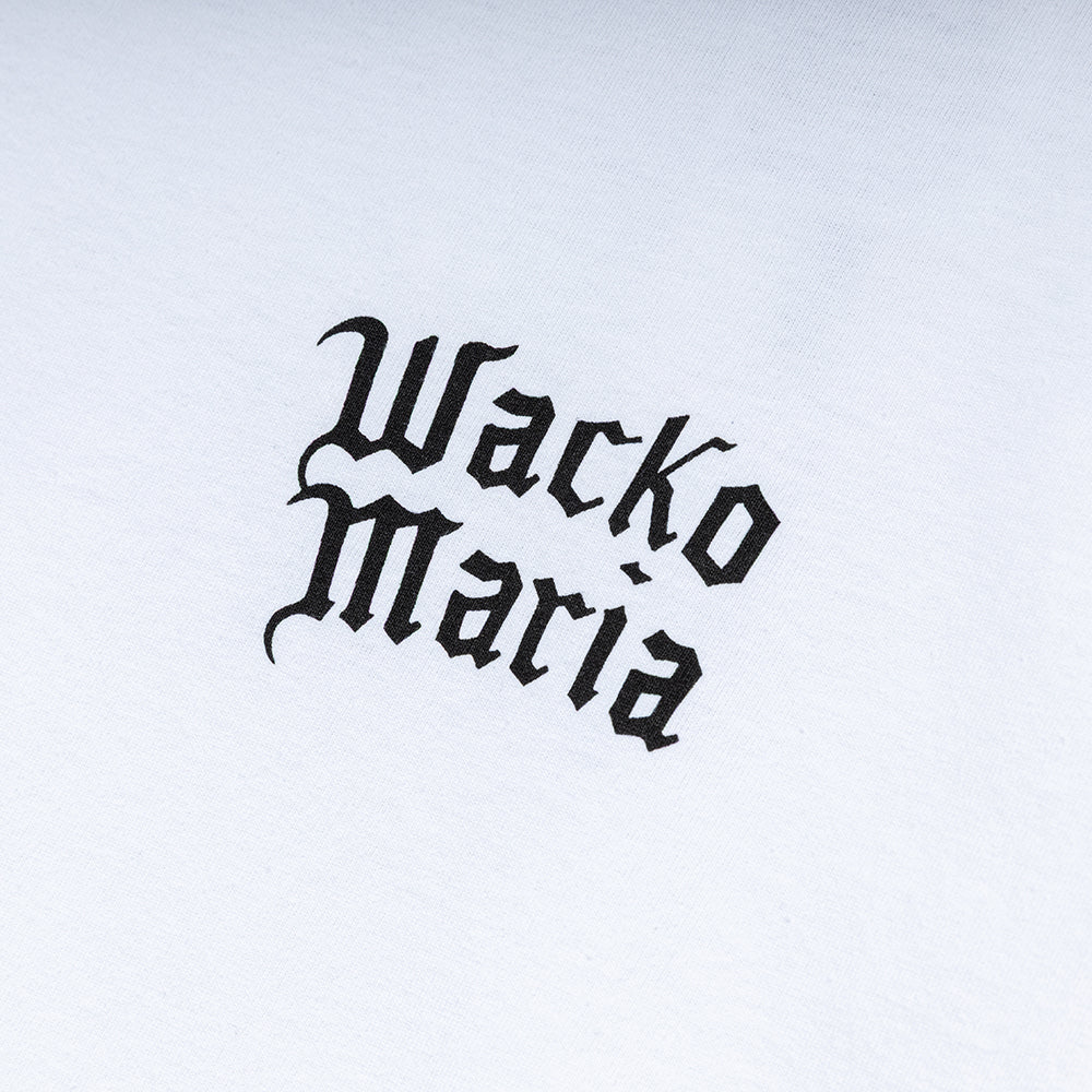 Wacko Maria Washed Heavy Weight Crew Neck (Type 2) Tee | White