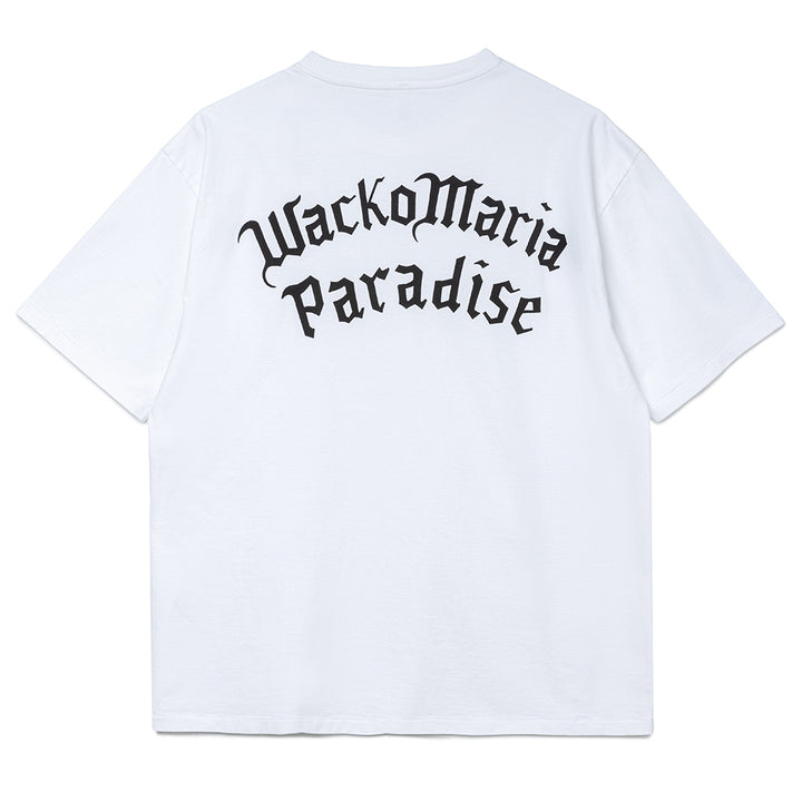 Washed Heavy Weight Crew Neck (Type 2) Tee | White