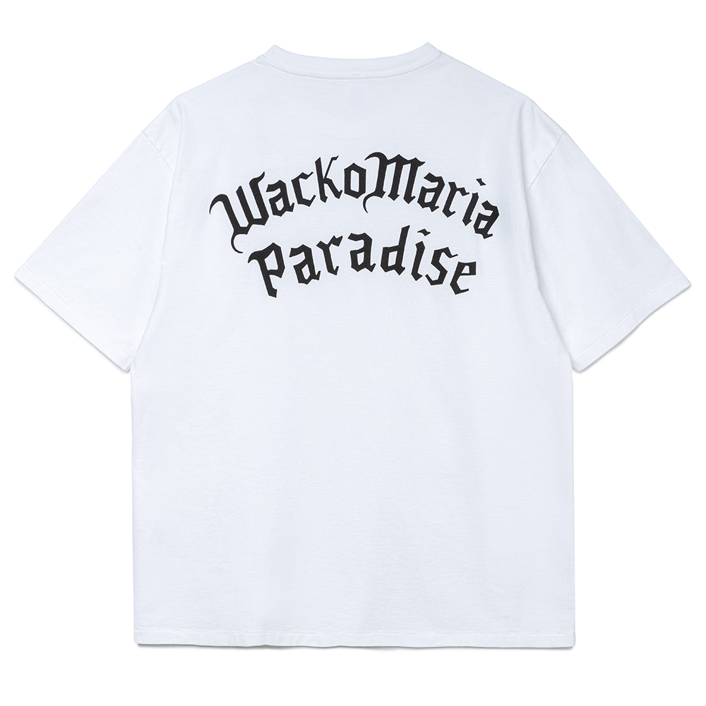 Wacko Maria Washed Heavy Weight Crew Neck (Type 2) Tee | White