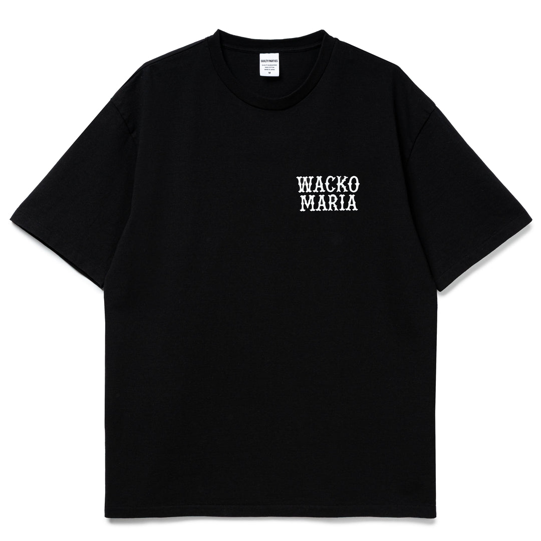 Washed Heavy Weight Crewneck Type-5 Tee | Black