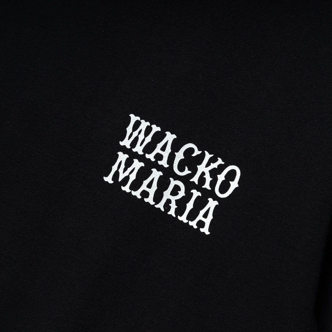 Washed Heavy Weight Crewneck Type-5 Tee | Black