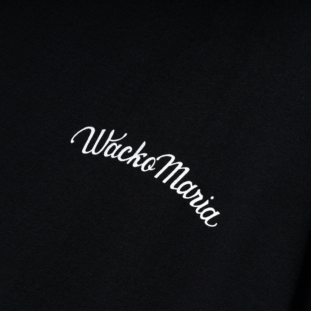 Washed Heavy Weight Crewneck Type-6 Tee | Black