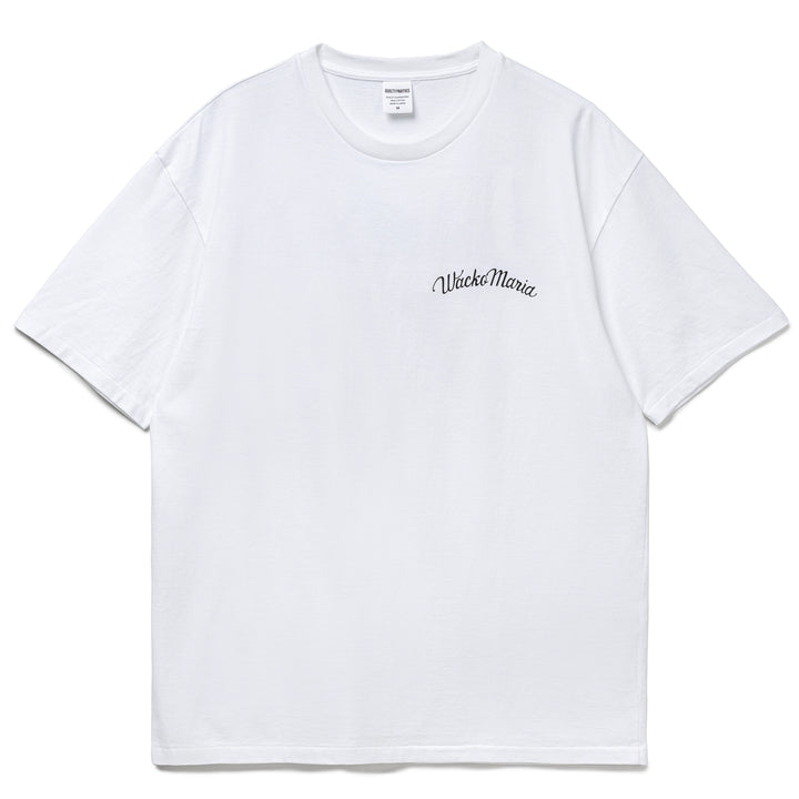 Washed Heavy Weight Crewneck Type-6 Tee | White
