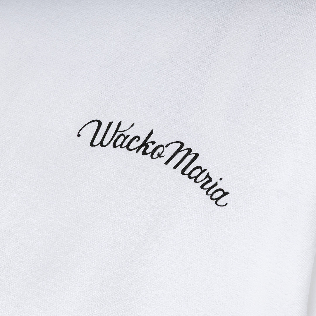 Washed Heavy Weight Crewneck Type-6 Tee | White