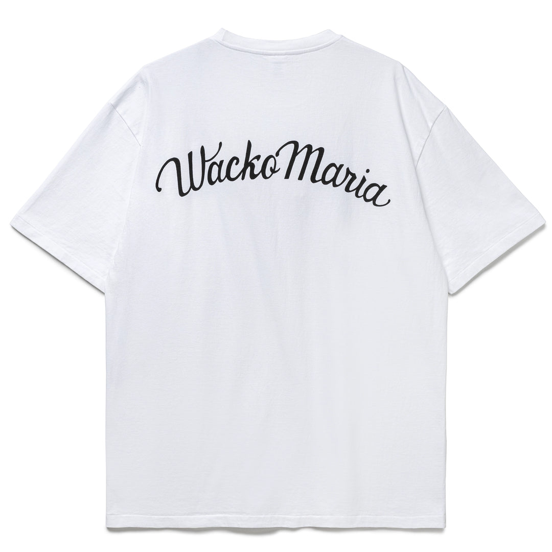 Washed Heavy Weight Crewneck Type-6 Tee | White