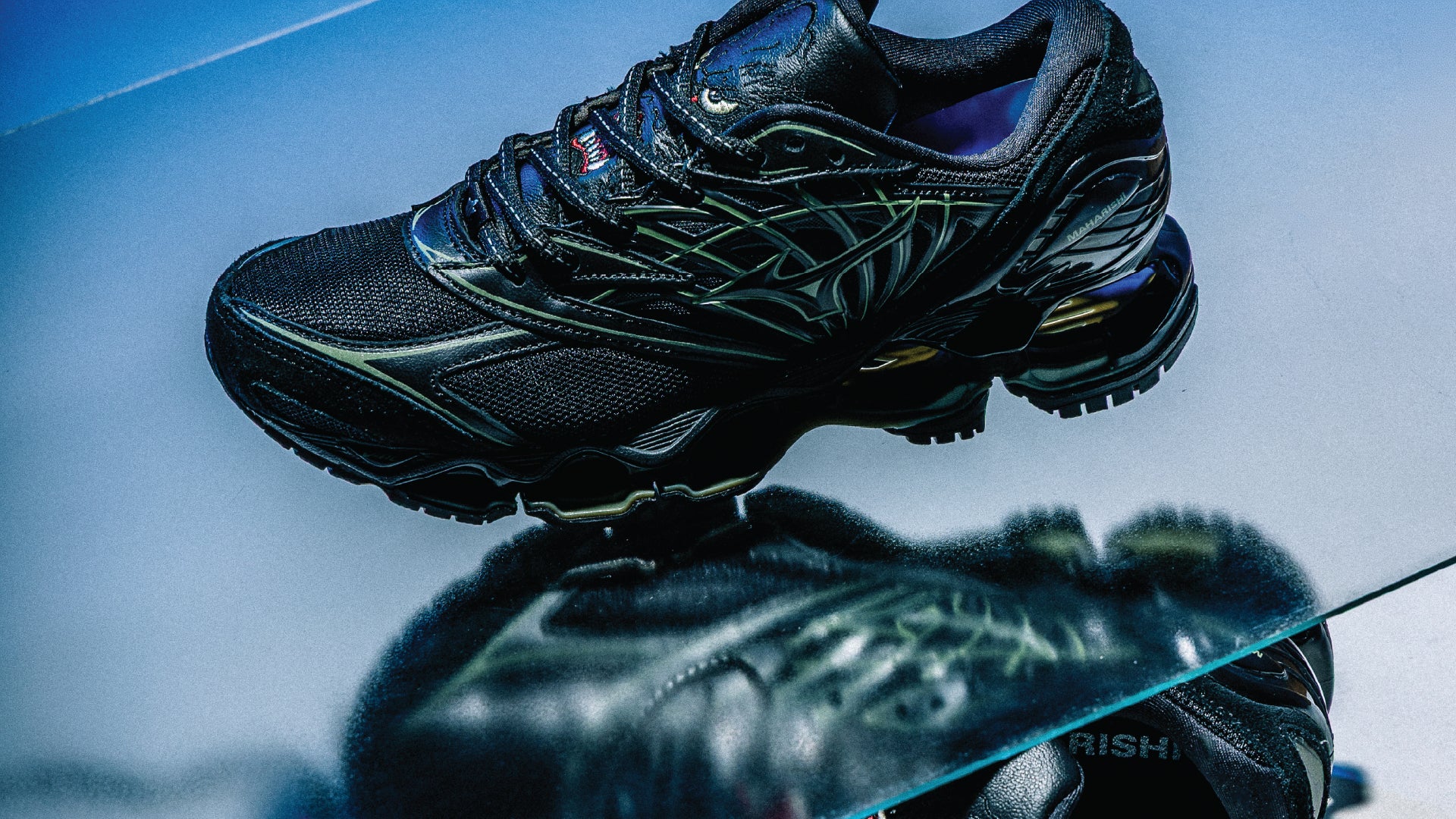 Mizuno x Maharishi Wave Prophecy LS at Crossover