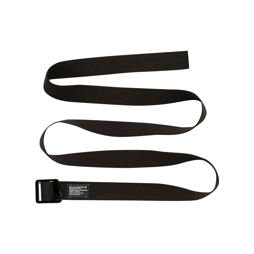 WTAPS Webbing / Belt / Acrylic | Black WTAPS Webbing / Belt / Acrylic | Black