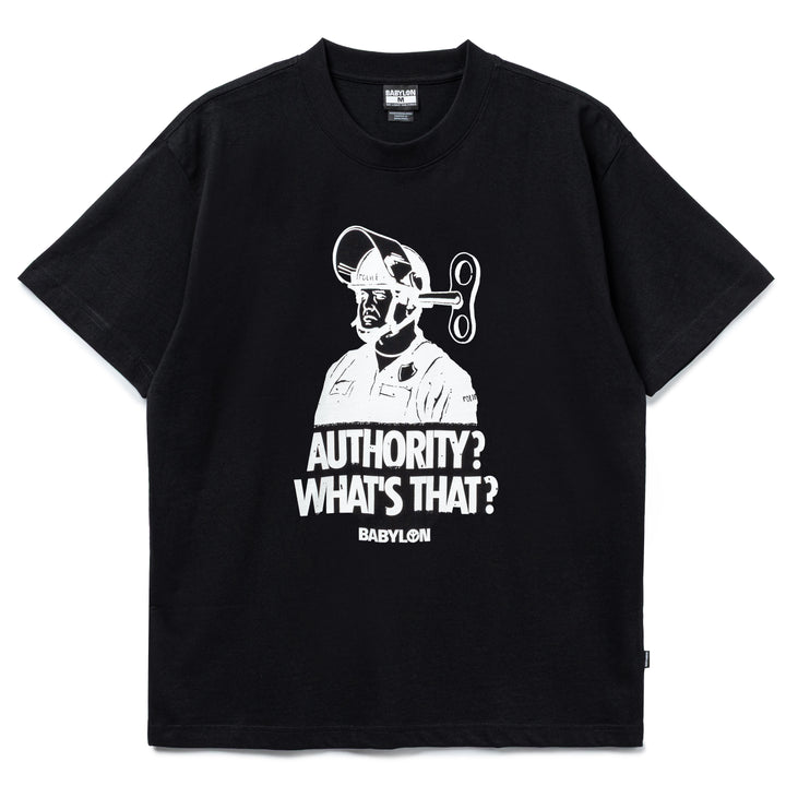 Whats Authority Tee | Black