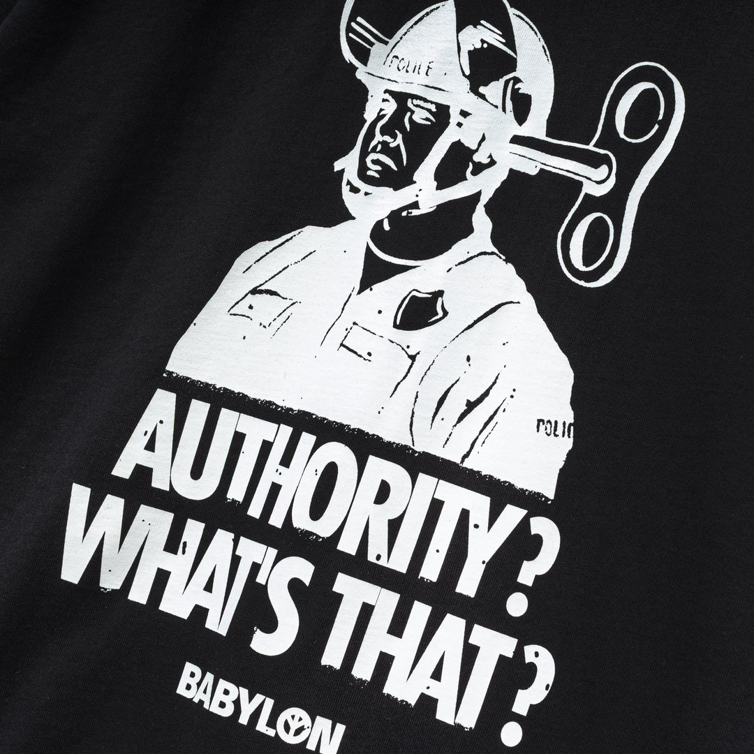 Whats Authority Tee | Black