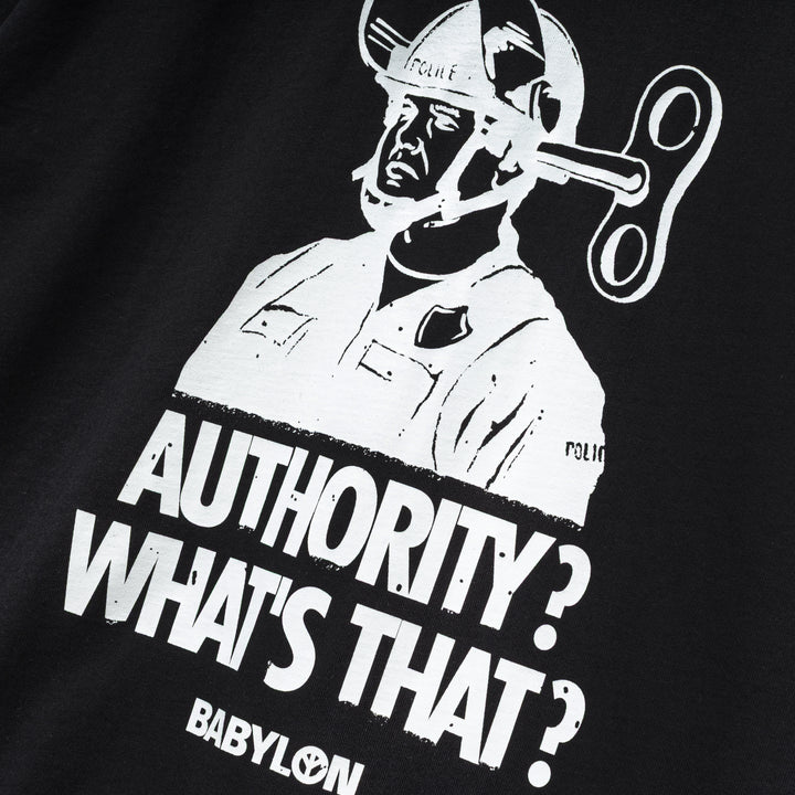 Whats Authority Tee | Black