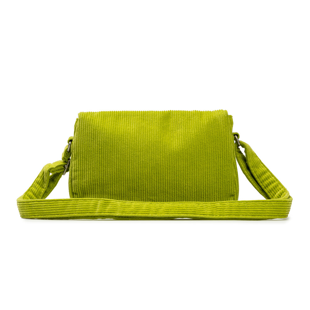 thisisneverthat Wide Wale Cord Shoulder Bag | Lime – CROSSOVER