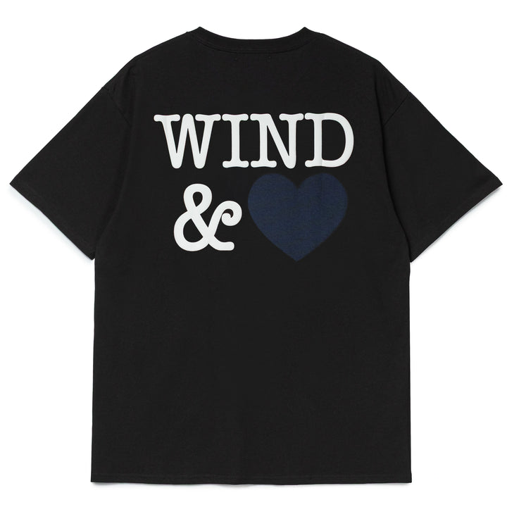 Back Logo Tee (Heart) | Black