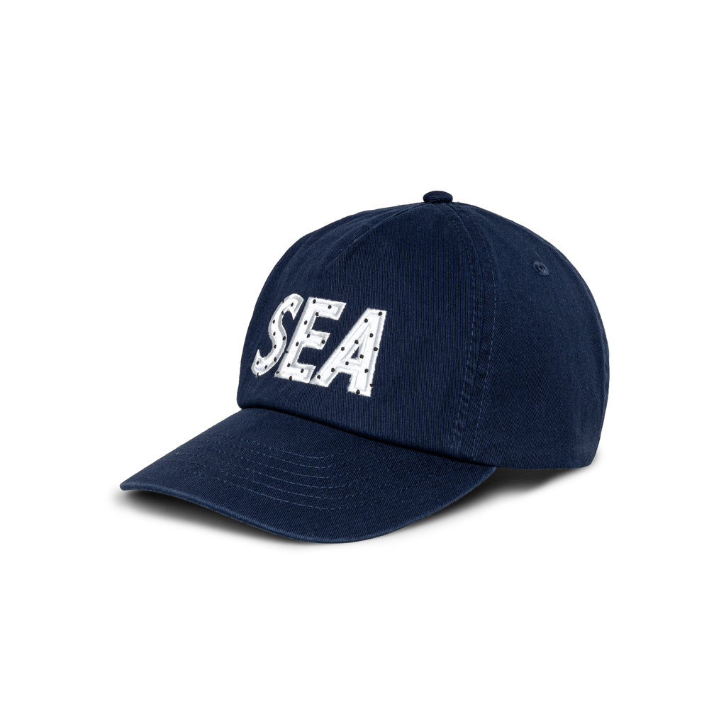 Dot Sea Cap | Navy