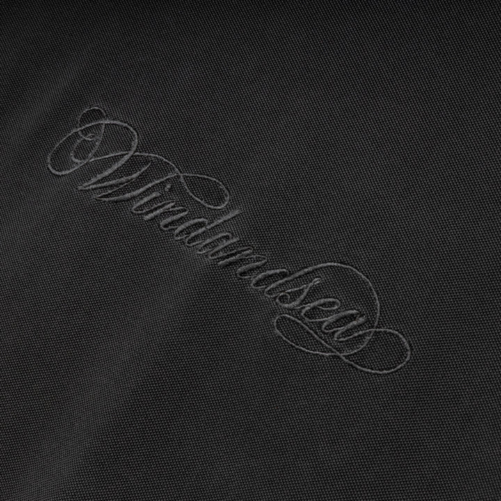 Garment Dyed Kanoko Tee | Black