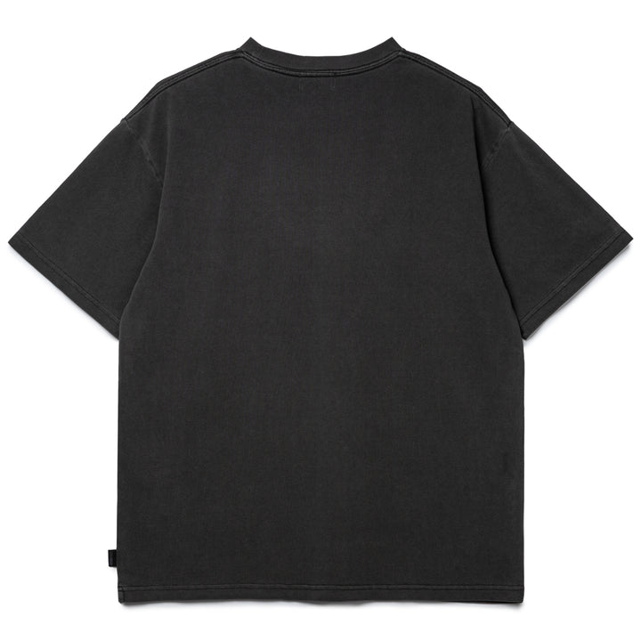 Garment Dyed Kanoko Tee | Black