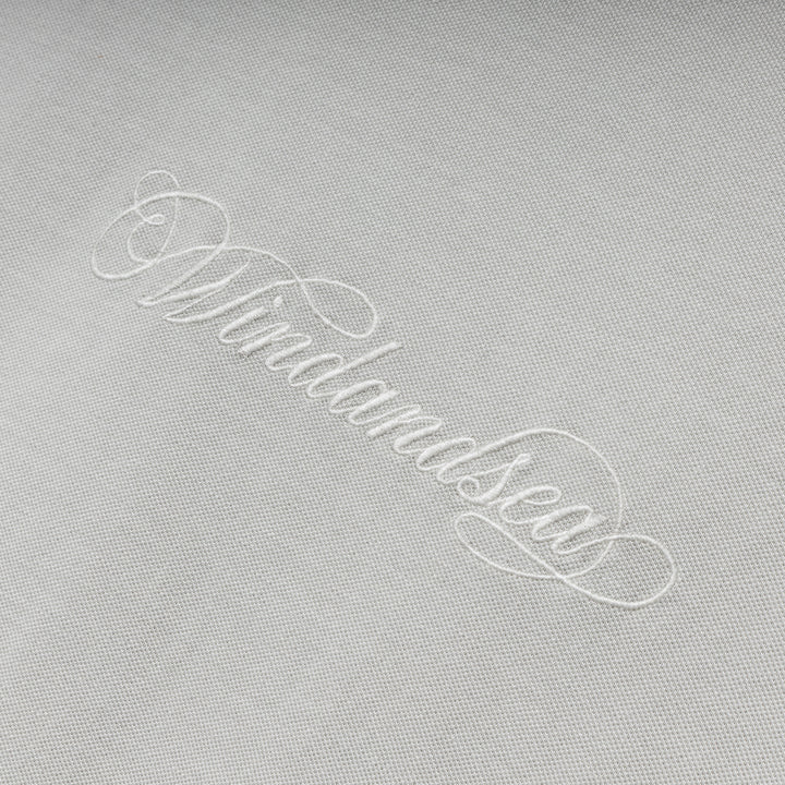 Garment Dyed Kanoko Tee | Grey