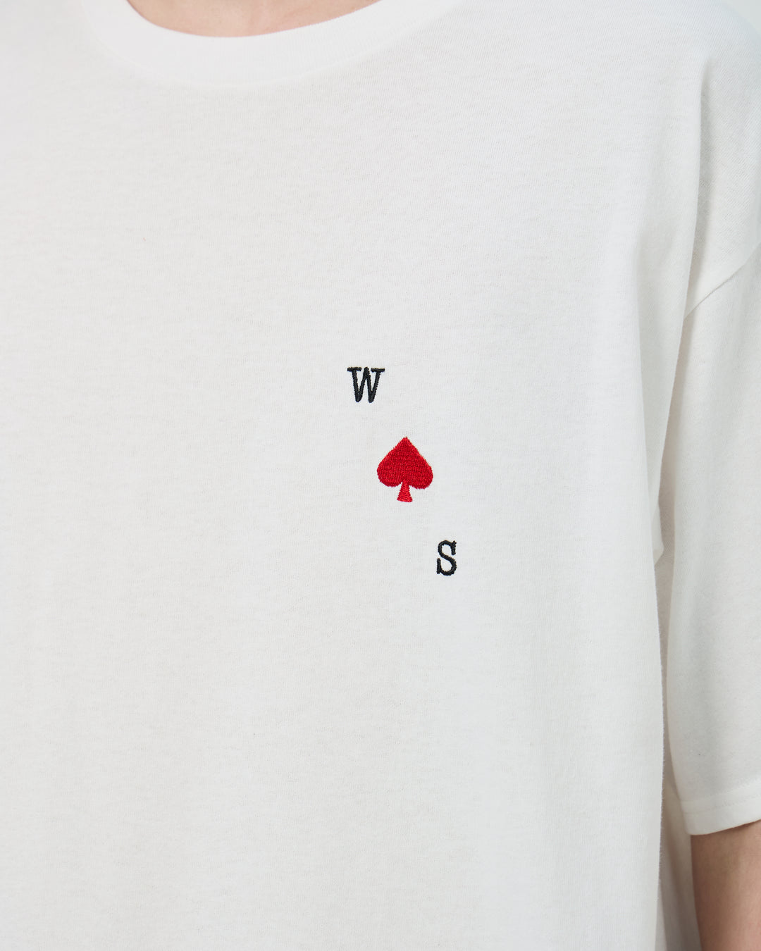 Playing Cards Tee | White