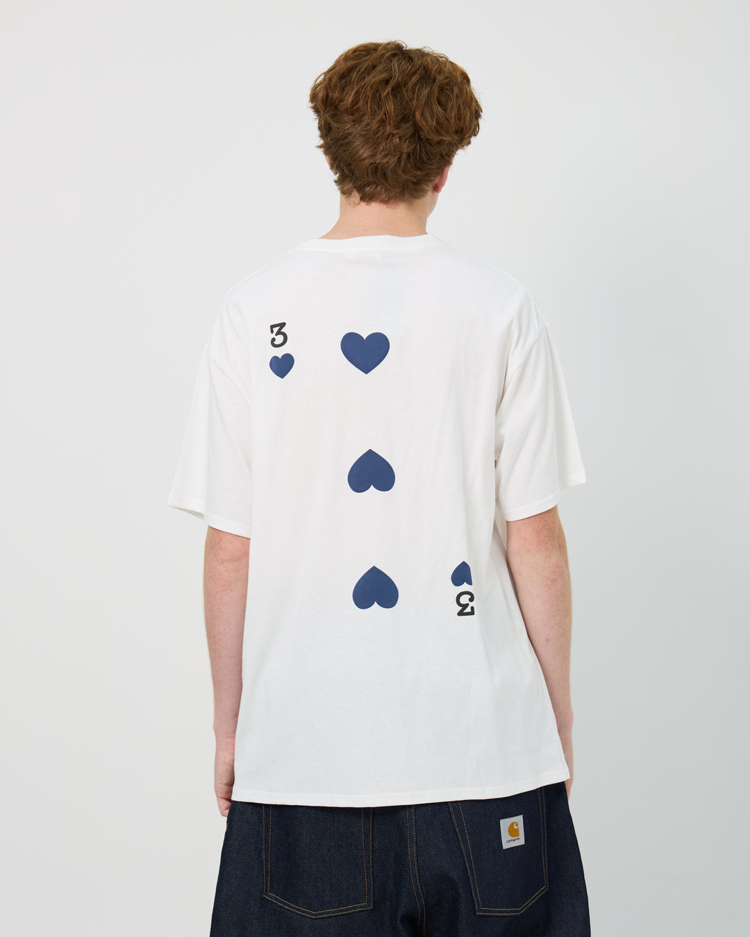 Playing Cards Tee | White