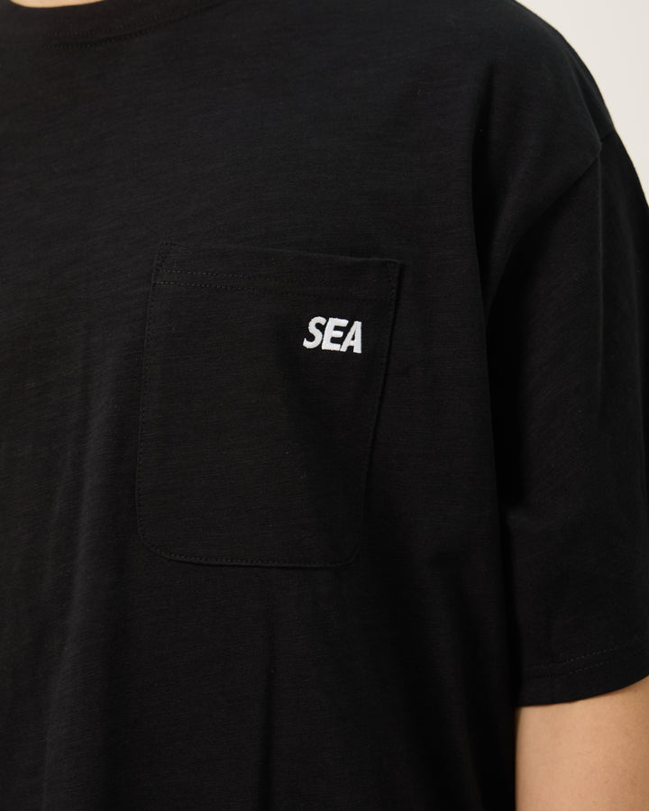 Sea ESS 2-Pack Pocket Tee | Black