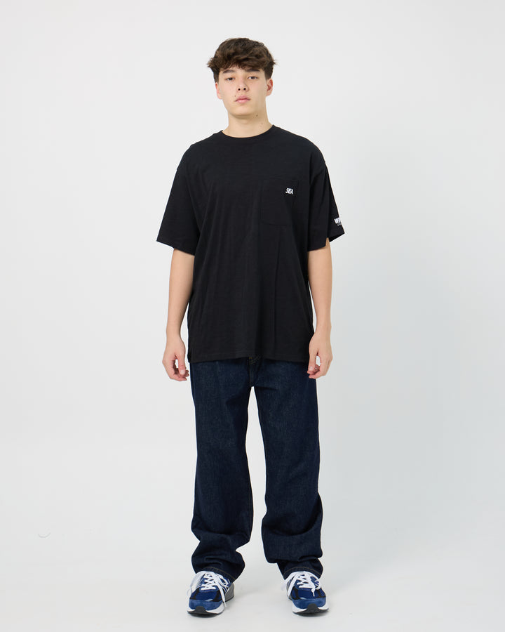 Sea ESS 2-Pack Pocket Tee | Black