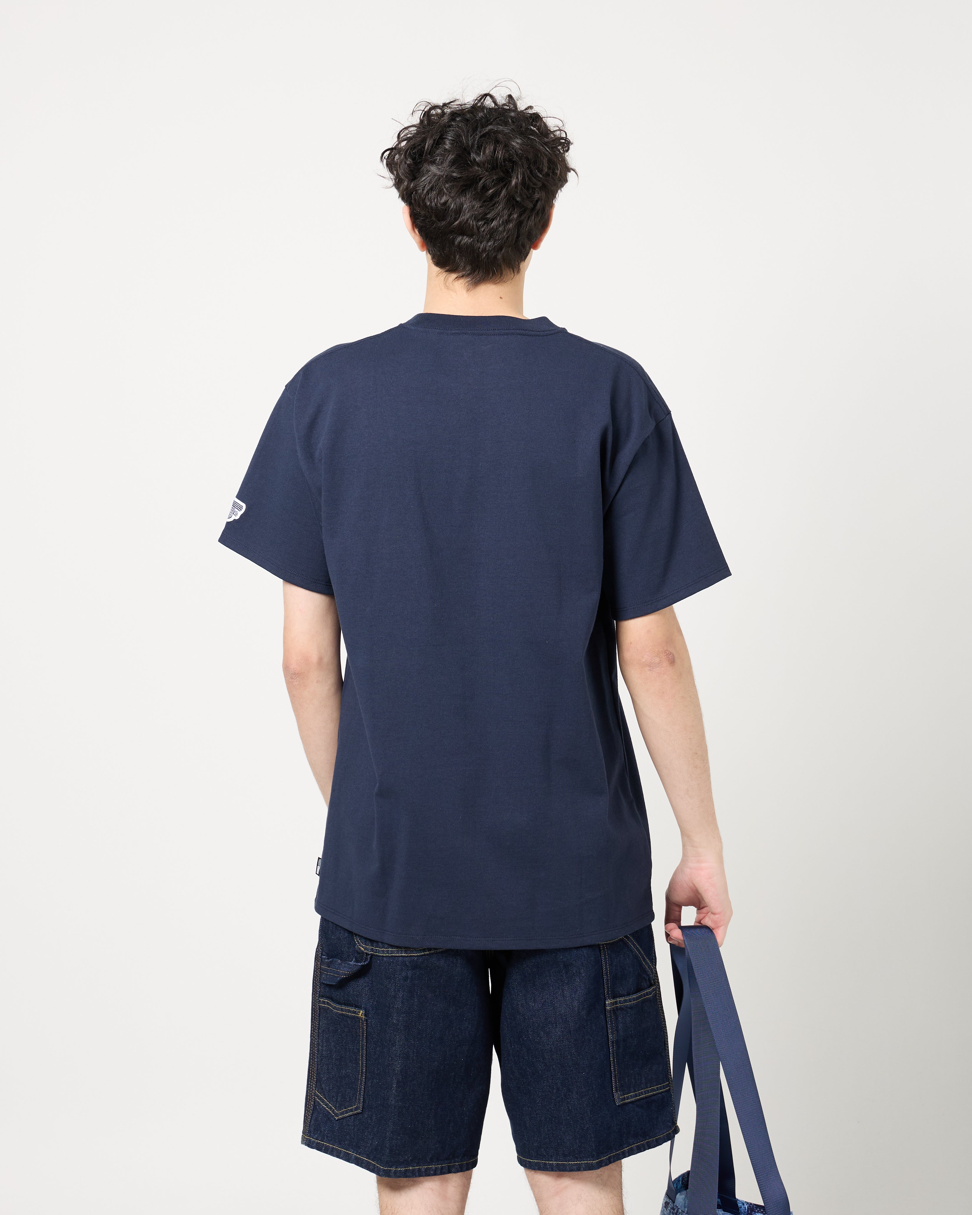 Wind and Sea x FDMTL Logo Tee | Navy