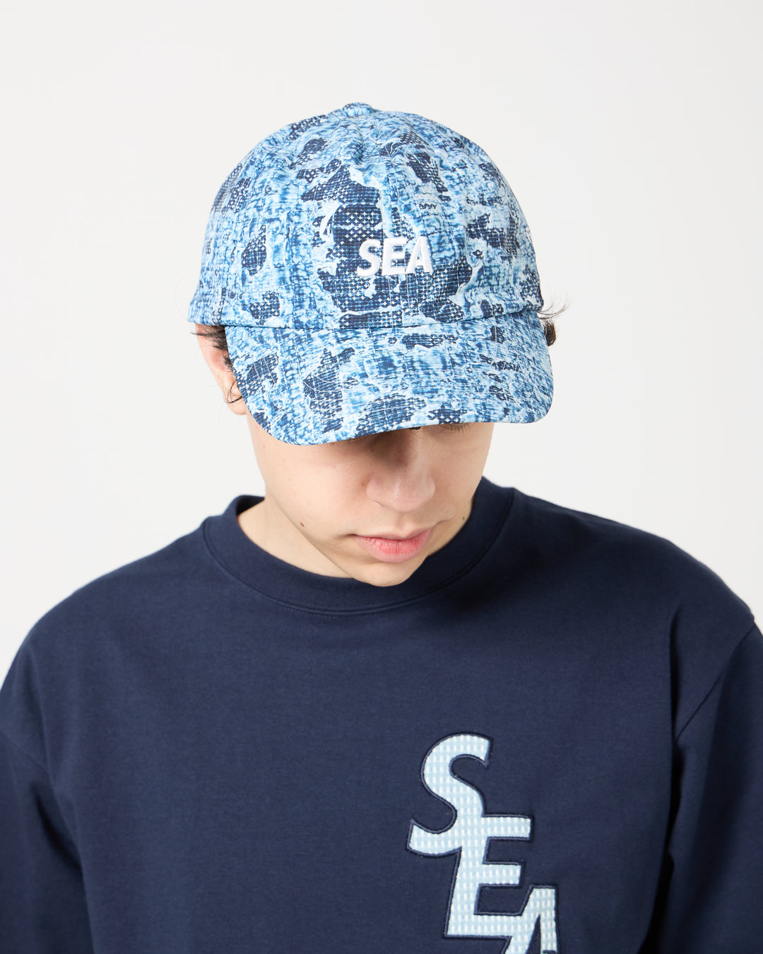 Wind and Sea x FDMTL Printed Boro Cap | Indigo