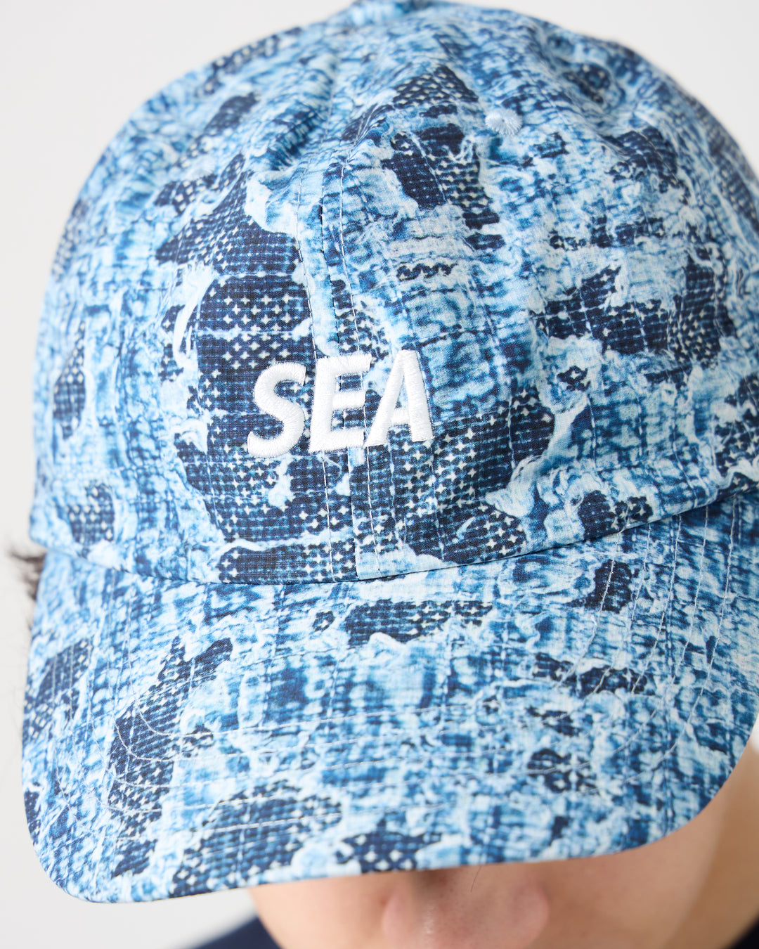 Wind and Sea x FDMTL Printed Boro Cap | Indigo