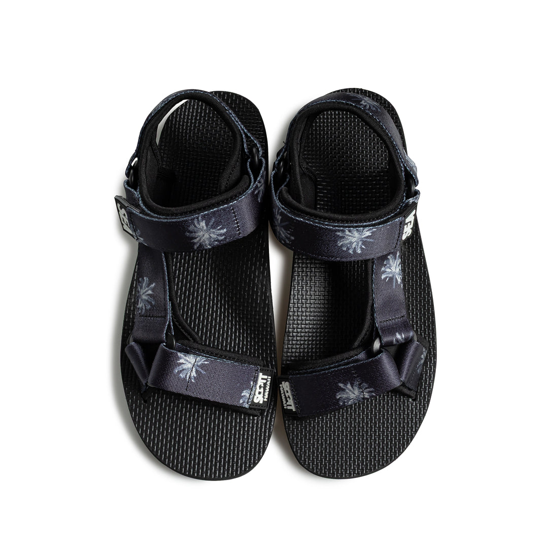 Wind and Sea x Scott Hawaii (Palm Tree) Active Sandal | Black Wind and Sea x Scott Hawaii (Palm Tree) Active Sandal | Black