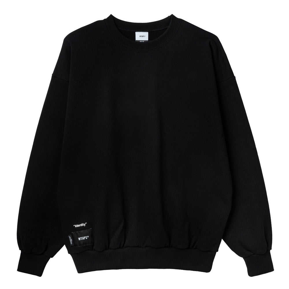 Wtaps Identity / Sweater / Cotton | Black Wtaps Identity / Sweater / Cotton | Black