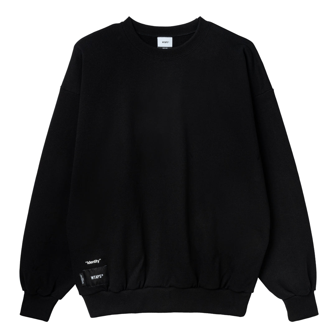 Wtaps Identity / Sweater / Cotton | Black Wtaps Identity / Sweater / Cotton | Black