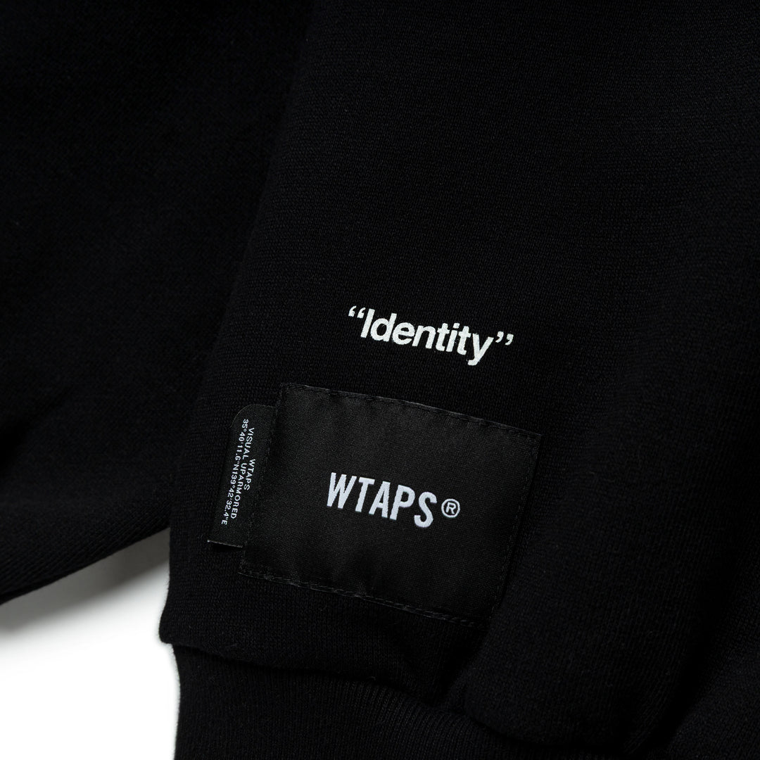 Wtaps Identity / Sweater / Cotton | Black Wtaps Identity / Sweater / Cotton | Black