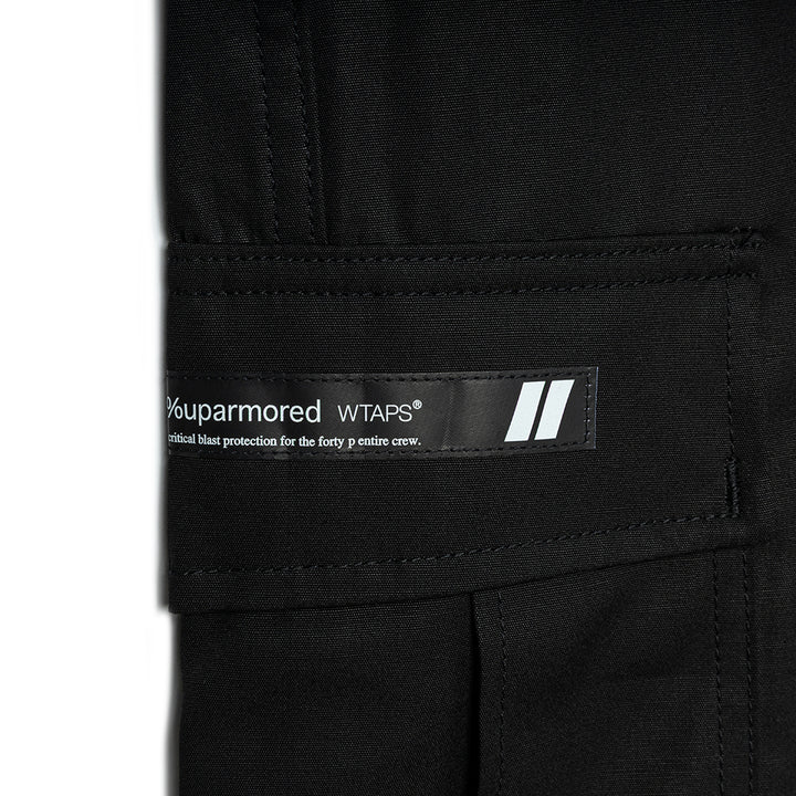 MILT0001 / Trousers / Cotton. Cnvs | Black