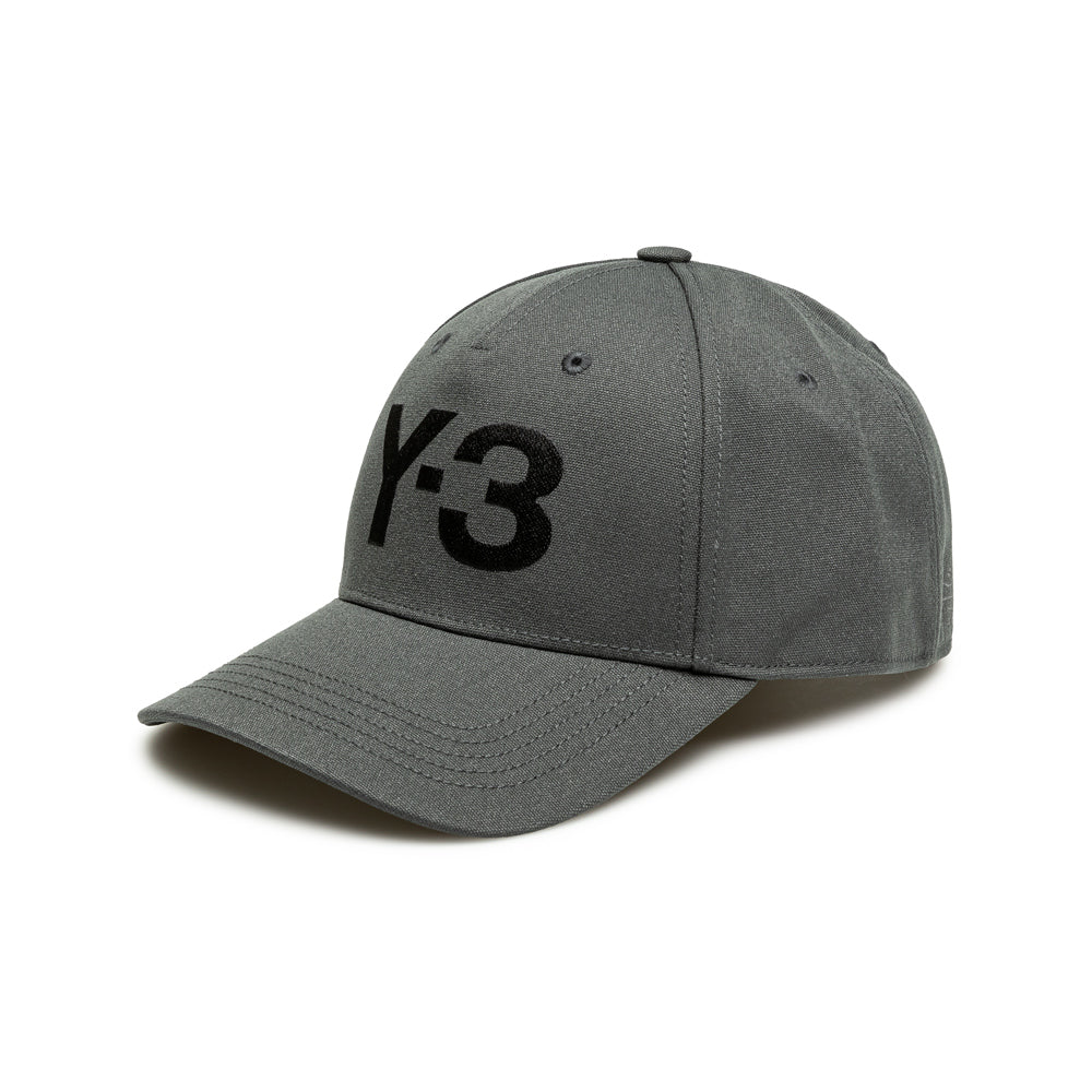 Y-3 Logo Cap | Solid Grey
