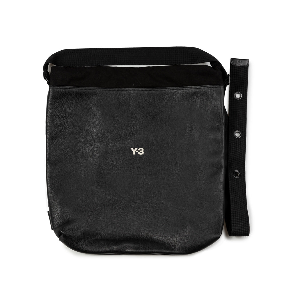 Adidas Y-3 Lux Leather Gym Bag | Black – CROSSOVER