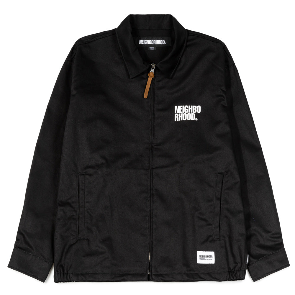 Zip Work Jacket | Black