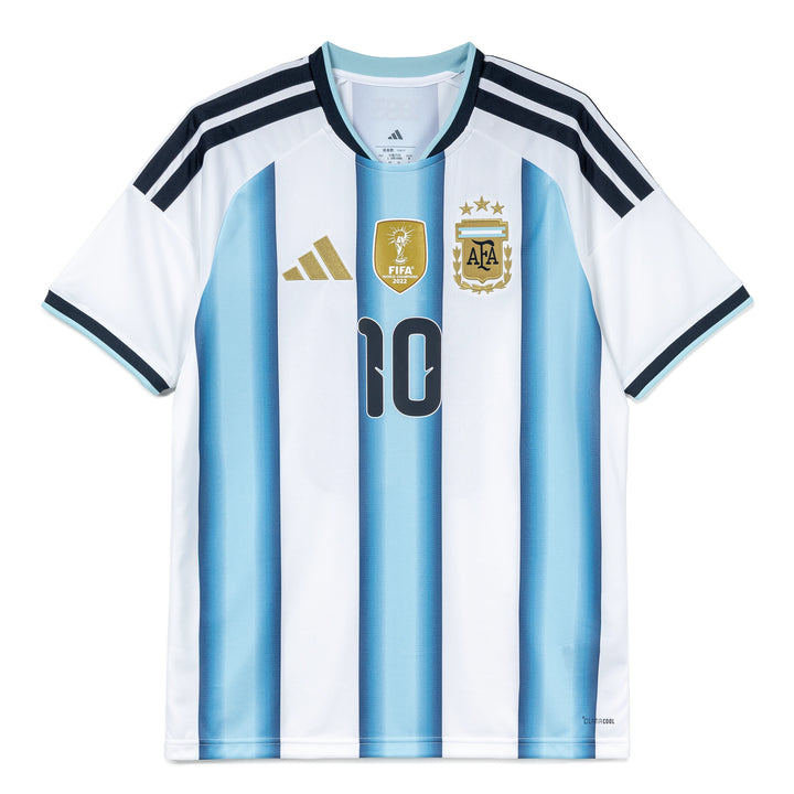 Argentina 26 Messi Home Jersey | White Icey Blue