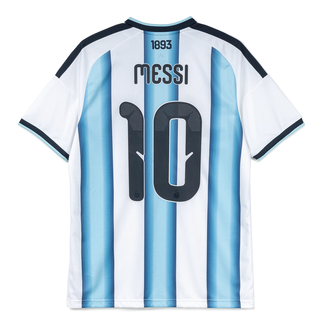 Argentina 26 Messi Home Jersey | White Icey Blue