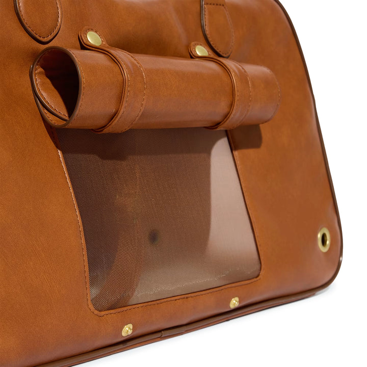 Pet Shoulder Bag Carrier | Brown