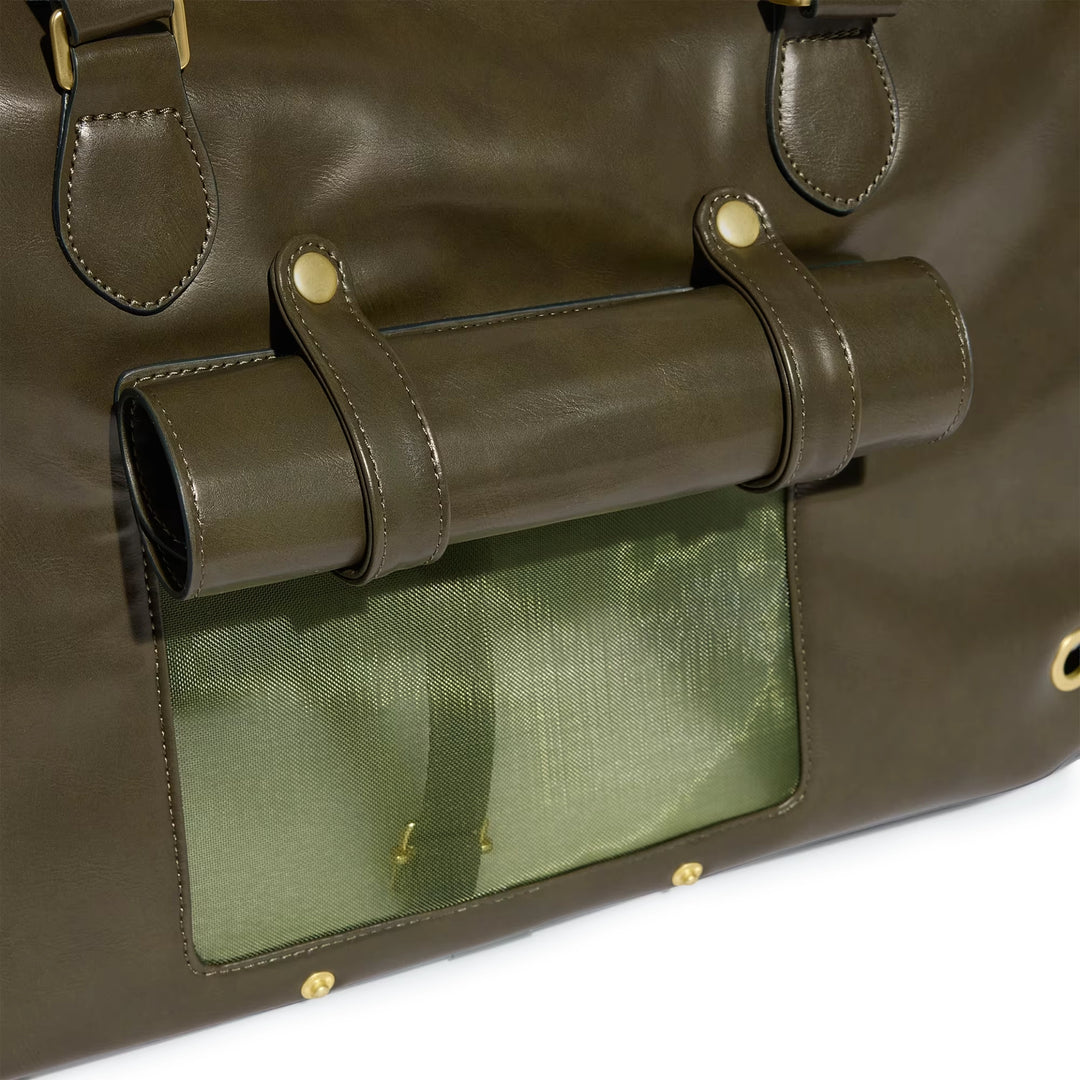 Pet Shoulder Bag Carrier | Shadow Olive