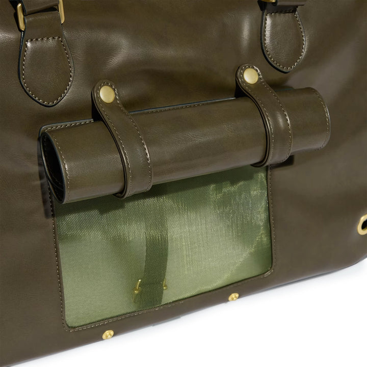 Pet Shoulder Bag Carrier | Shadow Olive