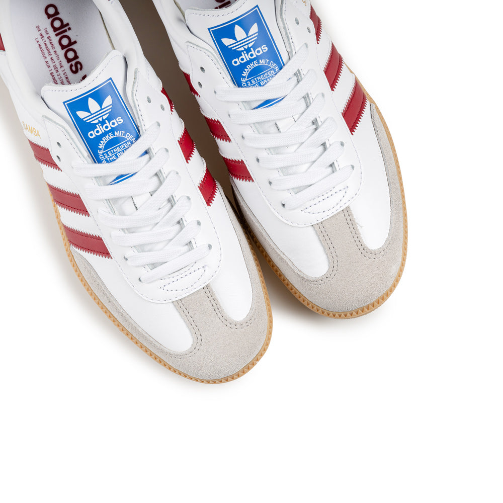 adidas Originals Samba OG | White Burgundy adidas Originals Samba OG | White Burgundy