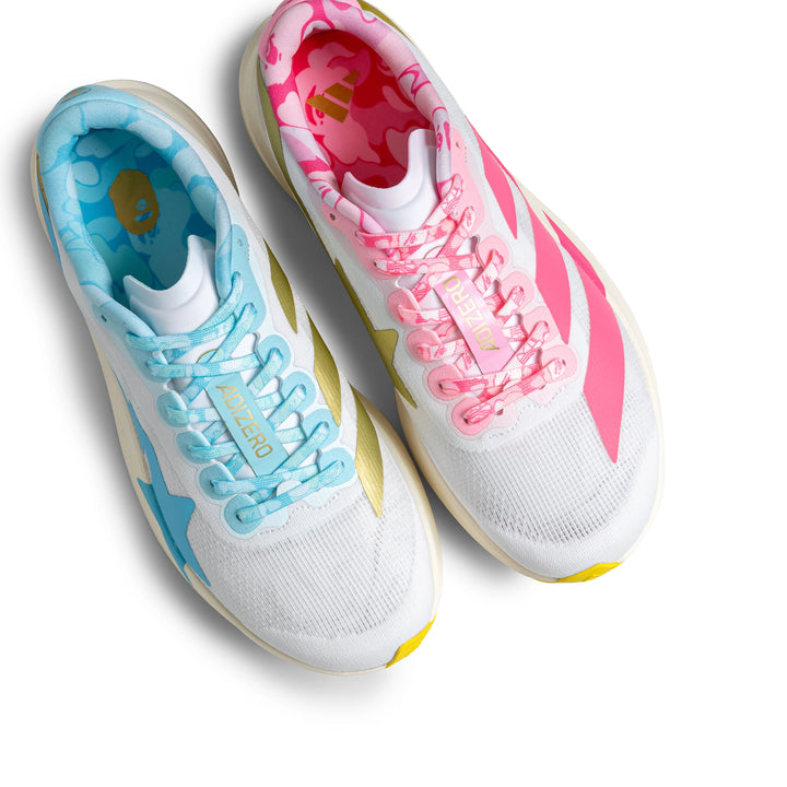 Adidas x BAPE® Adizero Evo SL | White Gold Metallic
