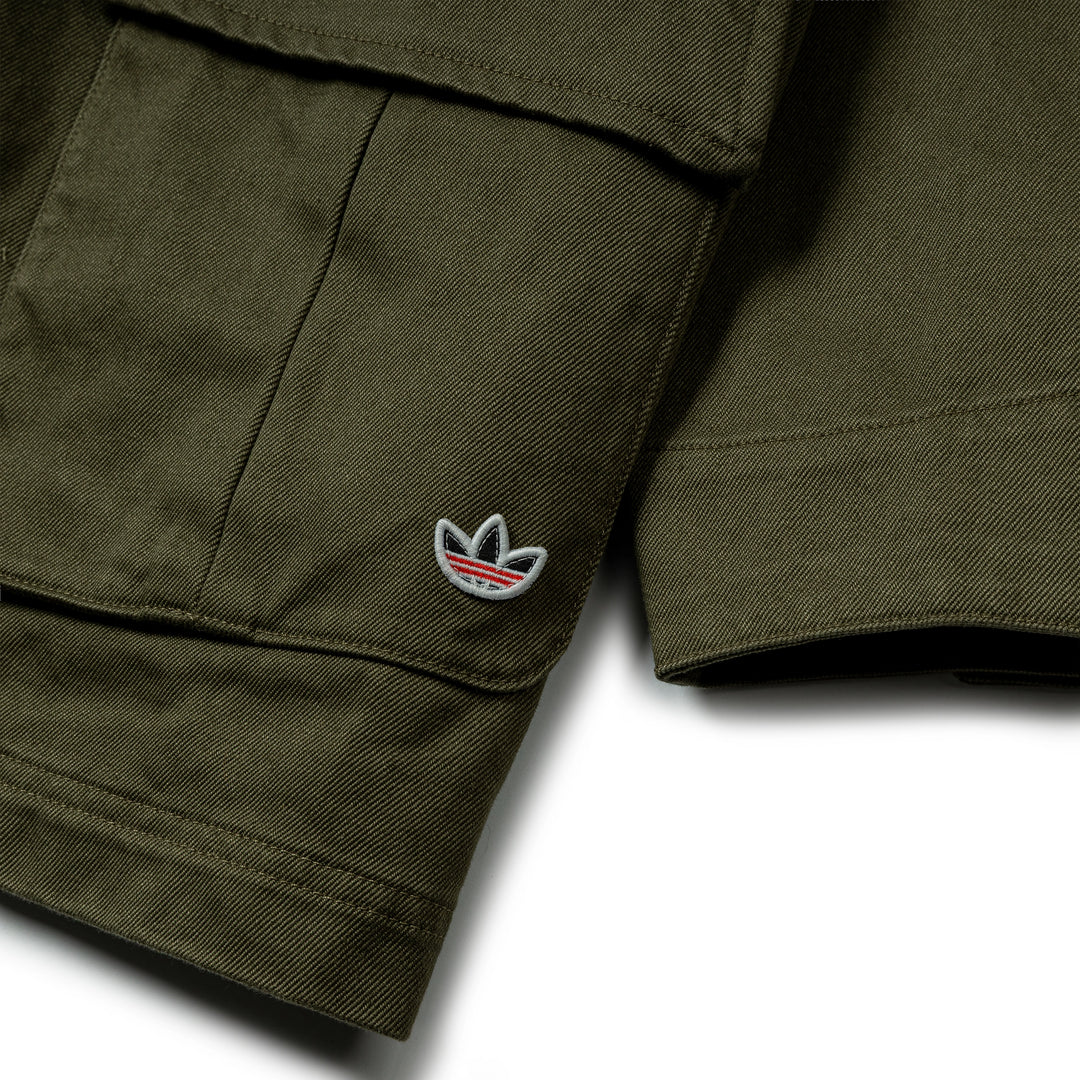 Adidas x CLOT Jacket By Edison Chen | Olive Strata
