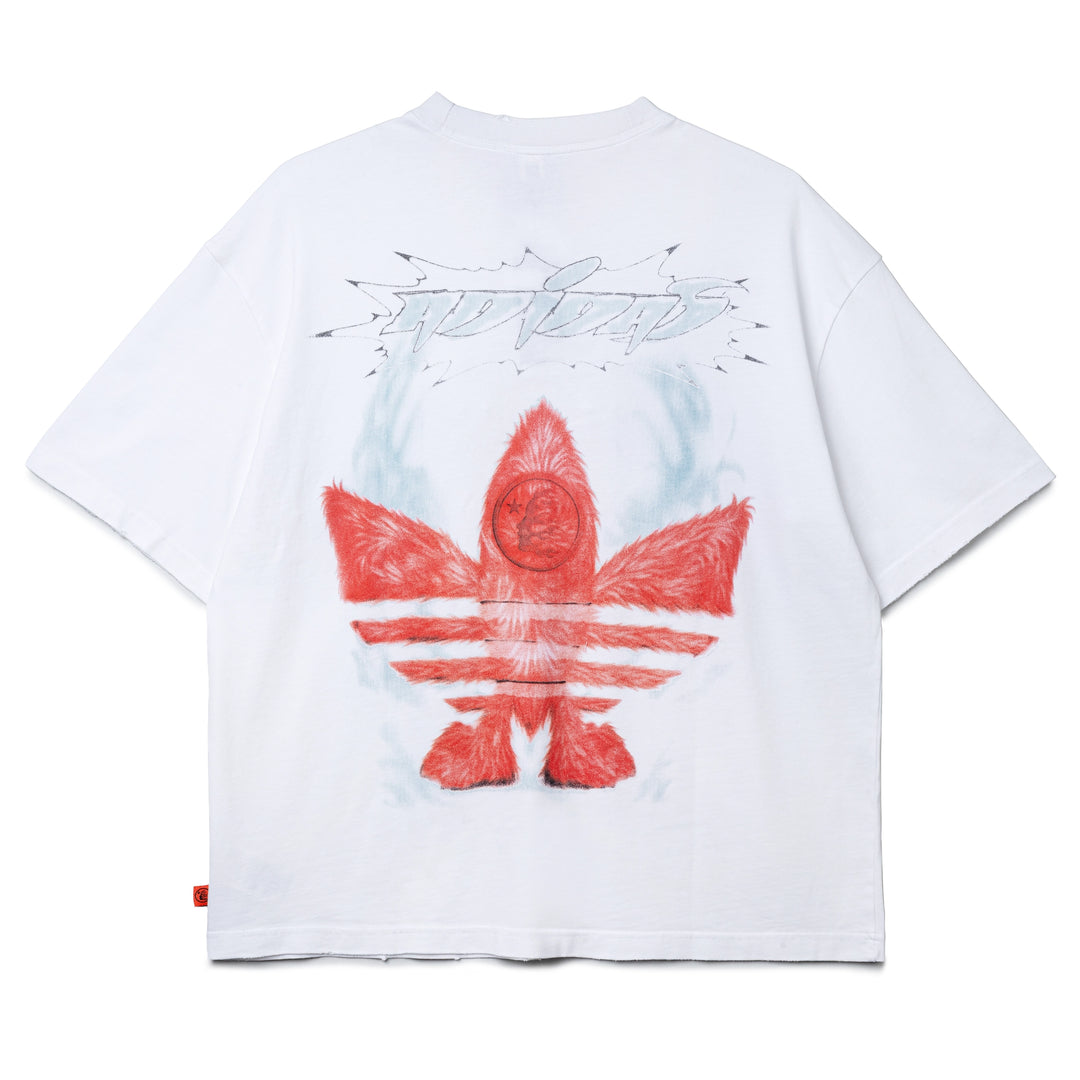 Adidas x Hellstar Graphic Tee | White