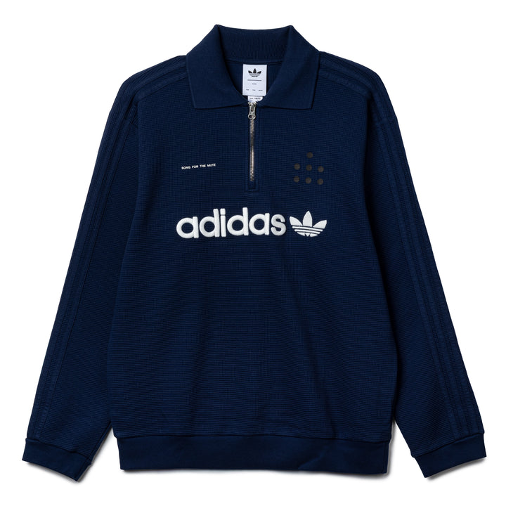 Adidas x Song for the Mute ADI008 Polo L/S Shirt | Night Indigo
