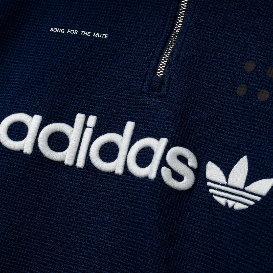 Adidas x Song for the Mute ADI008 Polo L/S Shirt | Night Indigo