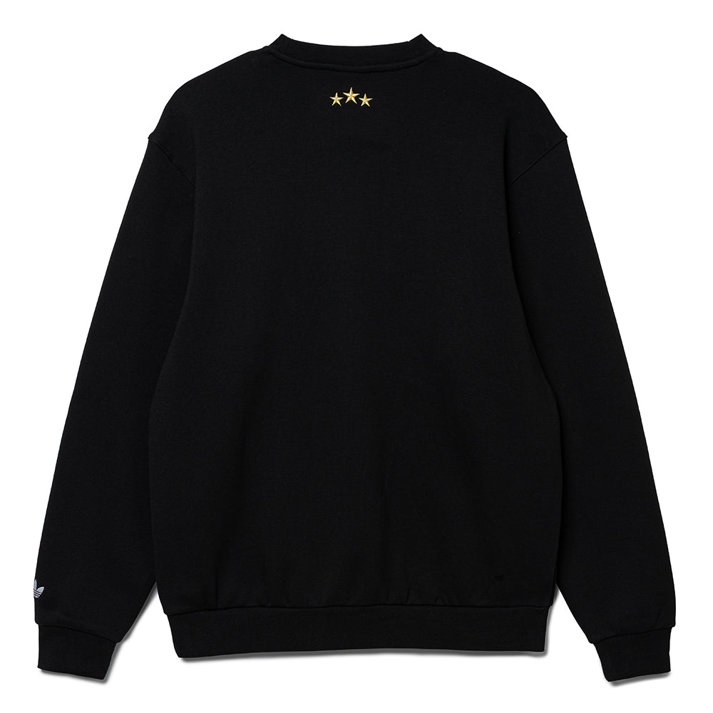 Adidas x Thrasher x Argentina Crewneck Sweatshirt | Black