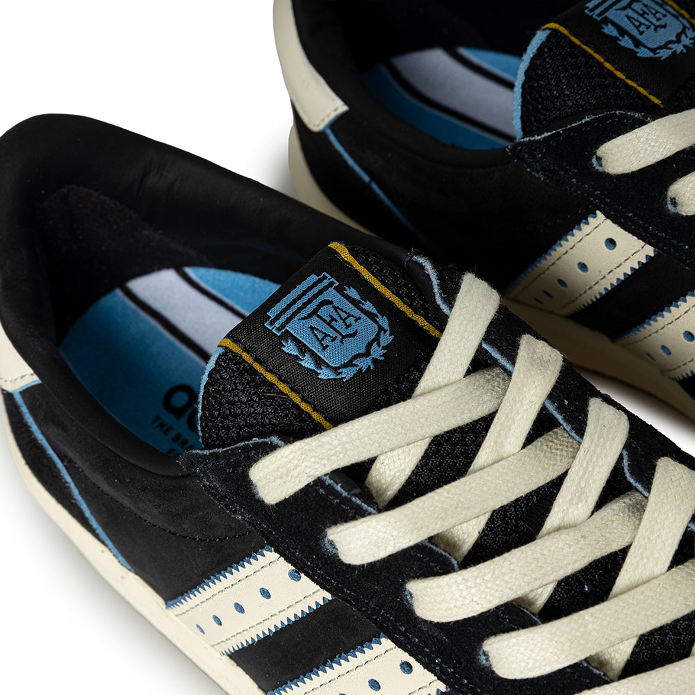 Adidas x Thrasher x Argentina Glenburn Shoes | Core Black