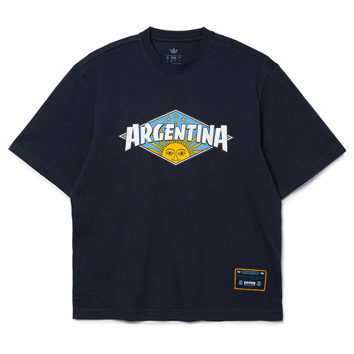 Adidas x Thrasher x Argentina Tee | Night Navy